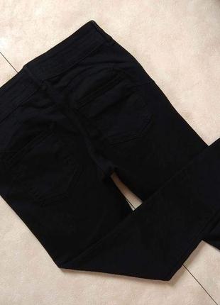 Брендовые черные джинсы скинни с высокой талией next, 14 размер.2 фото