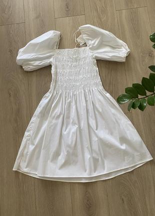 Белое платье mango2 фото