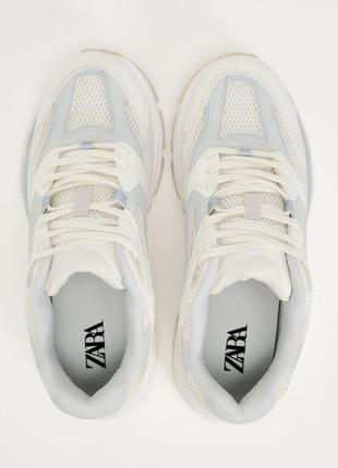 Комбіновані бігові кросівки zara3 фото