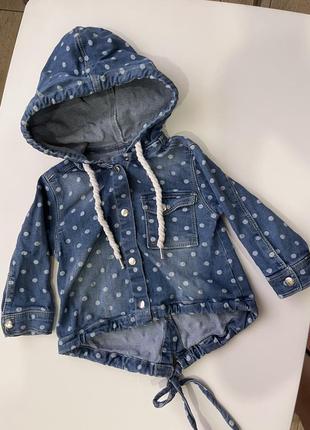 Джинсова курточка 86