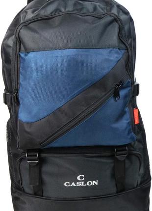 Рюкзак туристический 40l caslon  черный с синим3 фото