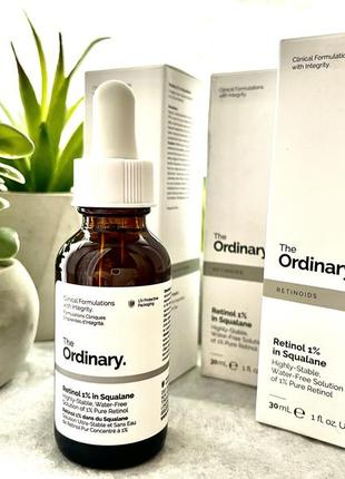 The ordinary - retinol 1% in squalane - сироватка з ретинолом 1% в сквалане - 30 ml