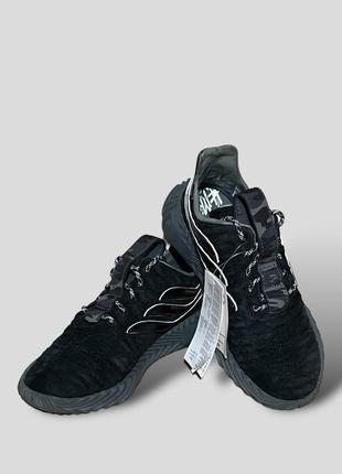 Кроссовки adidas sobakov black кожа5 фото