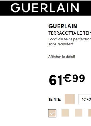 Тональний крем guerlain terracotta le teint7 фото