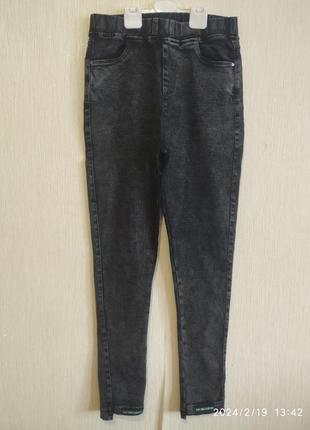 Женские джинсы на флисе 50 размера