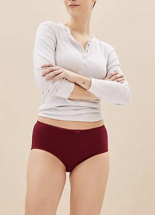 Набір жіночих трусів 5 штук marks & spencer бавовна
