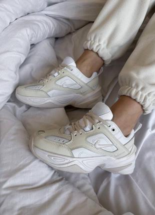 Nike m2k tekno phantom summit white женские кроссовки найк текно