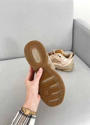 Nike m2k tekno brown жіночі кросівки найк текно5 фото