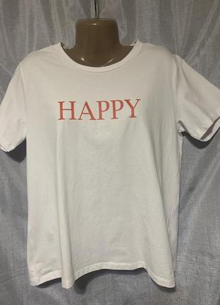 Мужская футболка happy