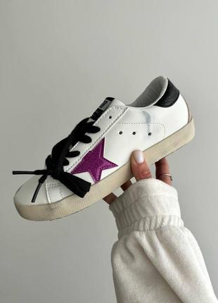 Женские кроссовки golden goose ggdb pink star