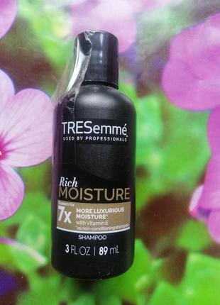 Tresemme rich moisture 7x более роскошный увлажняющий шампунь