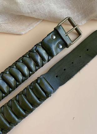 Люксовый кожаный ремень bekaloo франция