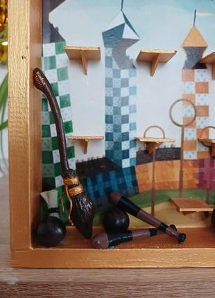 Рамка для коллекции игрушек kinderjoy harry potter quidditch2 фото