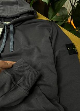 Худі від відомого бренду stone island, рідкісна та красива модель jacaranda black