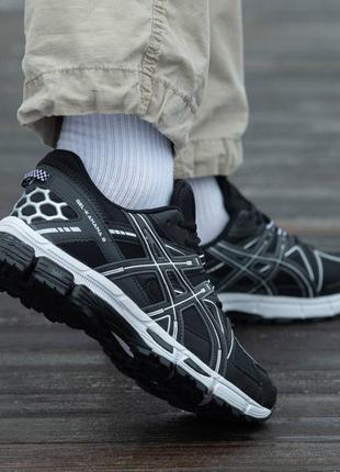 Asics gel-kahana 8 all black 3