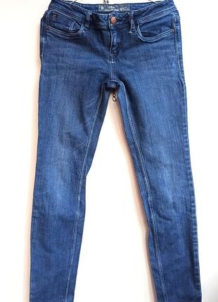 🖤▪️базовые синие джинсы по фигуре s oliver▪️🖤 уровни джинс коттон размер s 28 301 фото