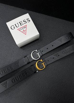 Шкіряний ремінь guess