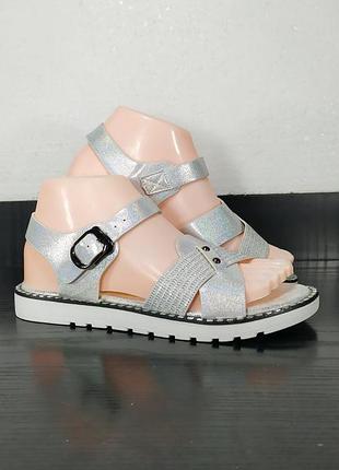 Жіночі сандалі босоніжки на танкетці, еко шкіра