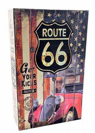 Книга-сейф "route 66" (24,5*16*5,5 см)