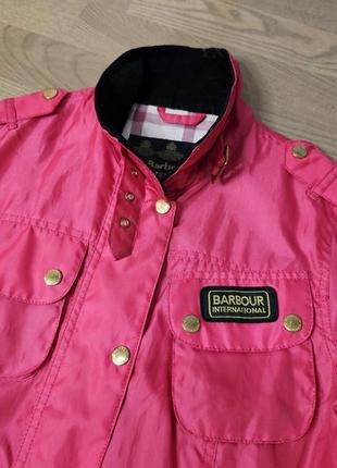 Женская куртка barbour international rainbow bright brass