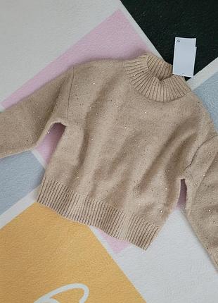 Святкова кофта в пайєтки з люрексовою ниткою