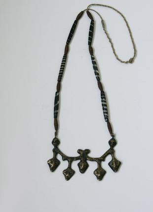 Винтажное колье,украшение, перевезено с индии