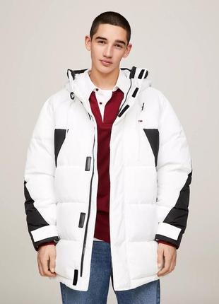 Чоловіча куртка-парка tommy hilfiger (tommy oversized parka) з америки m,l