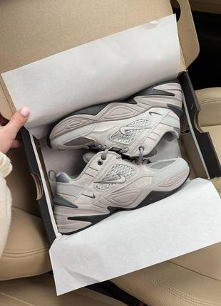 Женские кроссовки nike m2k tekno atmosphere grey 36-402 фото