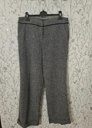 Брюки твидовые