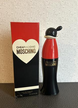 Moschino cheap &amp;chic туалетная вода оригинал!1 фото