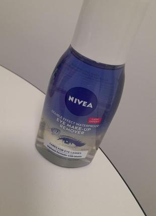 Двофазний засіб для зняття макіяжу з очей від nivea