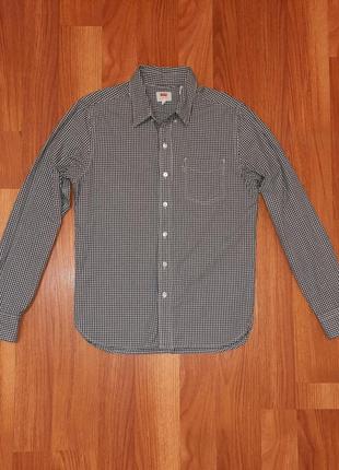 Чоловіча рубашка в клітинку levis  оригінал