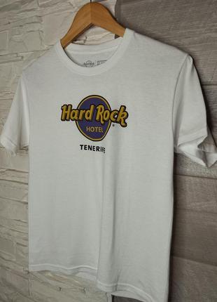 Оригинальная мужская футболка 100% хлопок hard rock hotel tenerife m