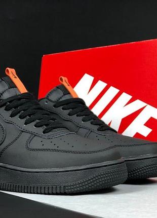 Р.41-45 кроссовки nike air force 1 limited черные