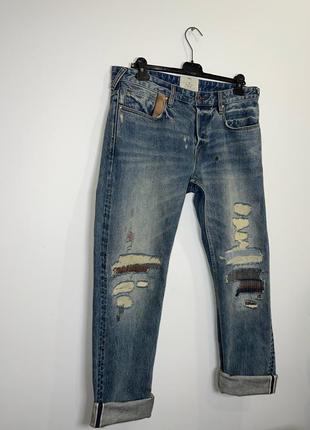 Paul smith red ear japanese selvedge denim японские джинсы