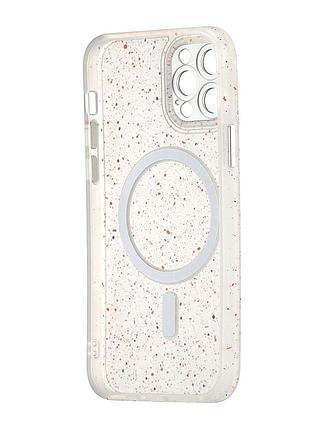 Чохол splatter with magsafe iphone 12 pro white 2