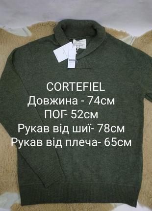 Новый свитер джемпер кофта шерстяной cortefiel m3 фото