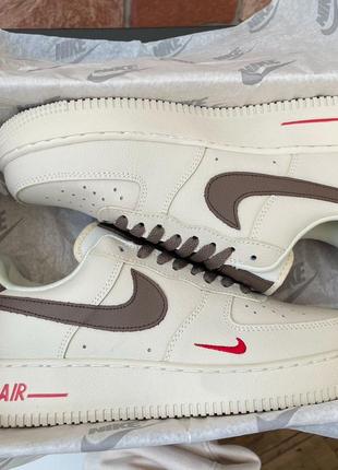 Nike air force 1 low mocco женские кроссовки найк эйр форс 1