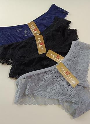 Комплект кружных трусиков танга, xxl