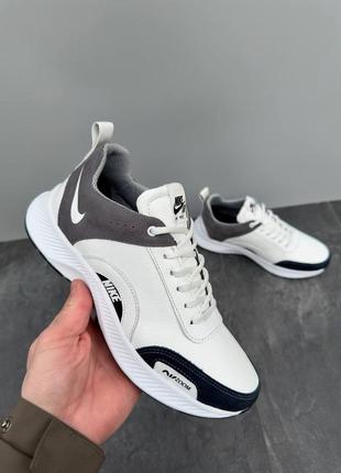 Шкіряні кросівки nike, 40-45 розмір, польша, шкіра натуральна1 фото