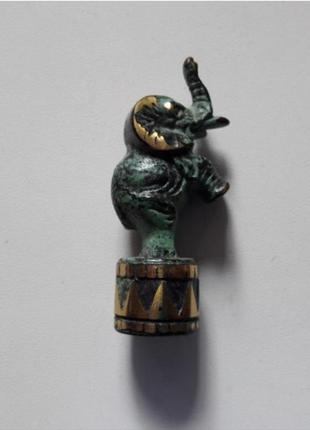 Статуетка слонік , бронза 2