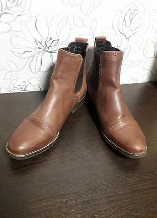Ботинки челси driev holt кожа