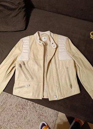 Куртка кожаная