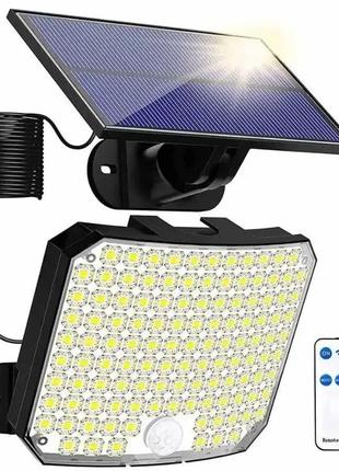 Светильник на солнечной батарее с датчиком движения solar wall lamp marketopt