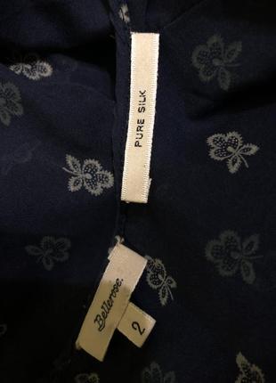 Шелковая блуза в пуританском стиле bellerose pure silk5 фото