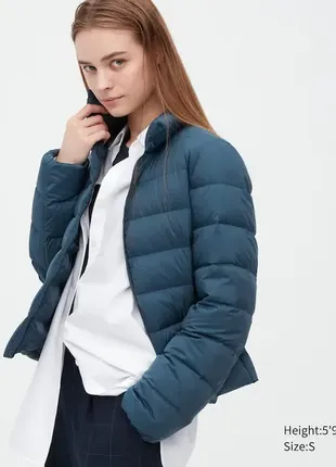 Ультра легкий пуховик uniqlo