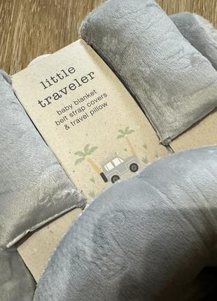 Сша детский набор теплый для путешествия одеяло подушка для машины коляски подарок