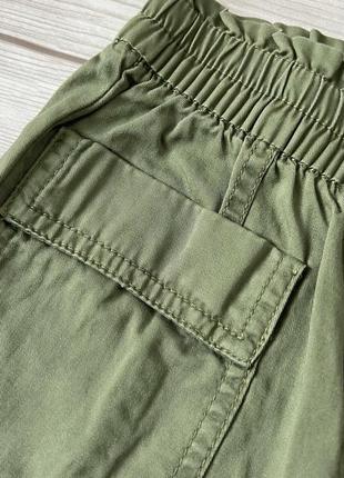 Новые брюки карго хаки на девочку 2, 3 года бордо gap4 фото
