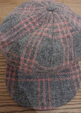 Женская твидовая кепка,100% шерсть2 фото