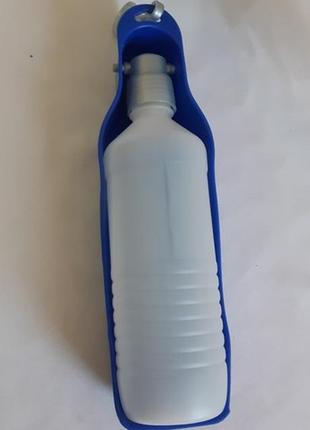 Бутылка тактическая с карабином и чехлом 0,5 л.